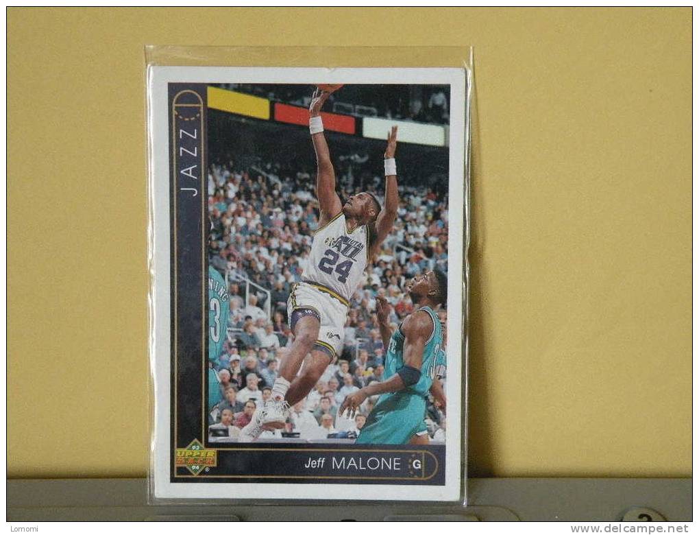 Carte  Basketball US 1992/93/94/95/96 -  Jeff Malone  - N° 79 - 2 Scan - Utah Jazz