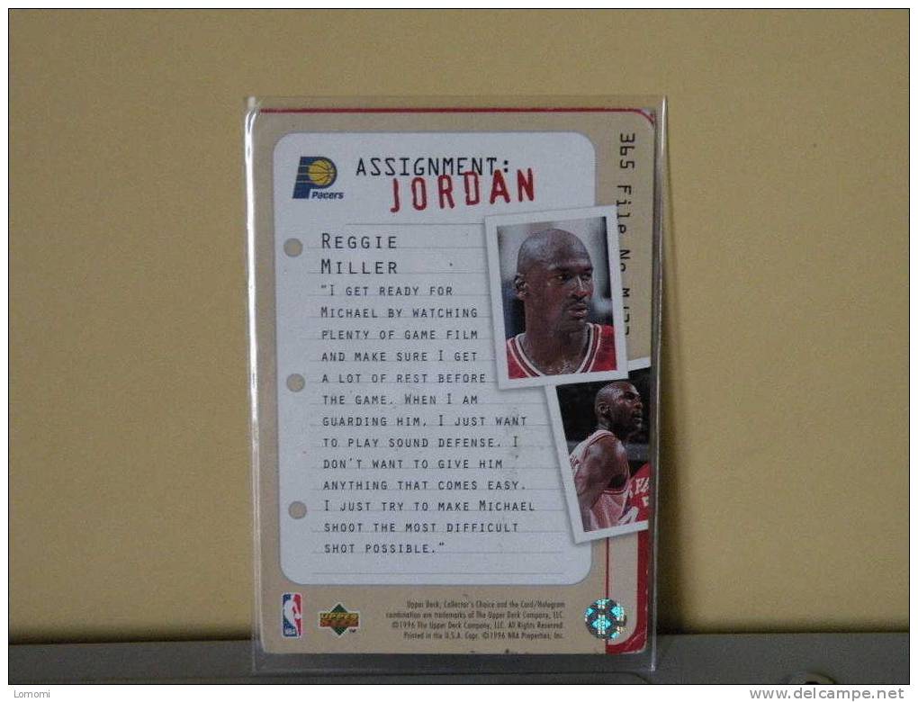 Carte  Basketball US 1992/93/94/95/96 -  Michael Jordan  - N°  - 2 Scan - Indiana Pacers