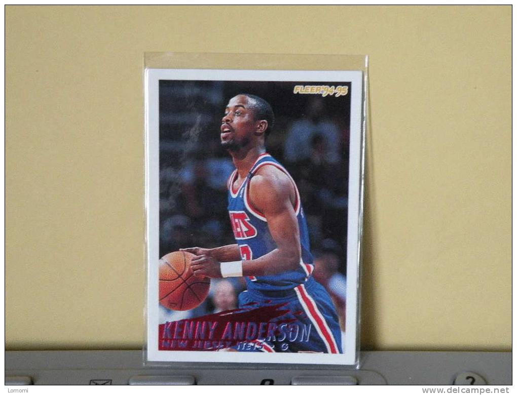 Carte  Basketball US 1992/93/94/95/96 - Kenny Anderson - N° 143 - 2 Scan - New Jersey Nets