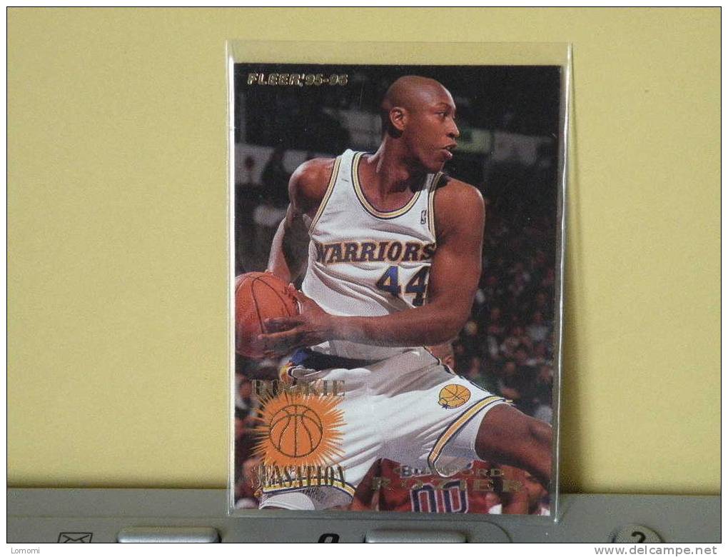 Carte  Basketball US 1992/93/94/95/96 - Clifford Rozier - N° 222 - 2 Scan - Golden State Warriors