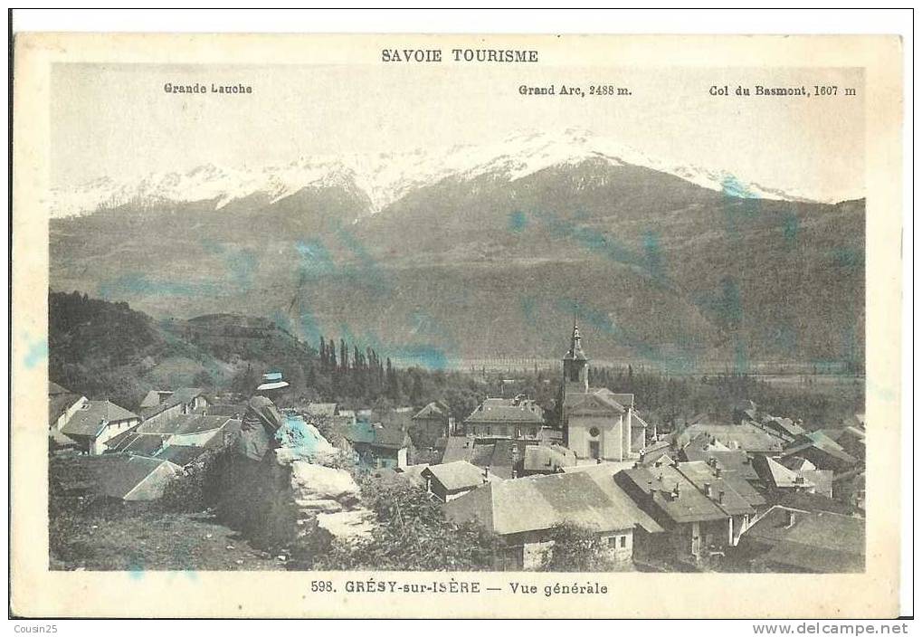 73 GRESY SUR ISERE - Vue Générale - Edit : L Blanc Et Fils - Gresy Sur Isere