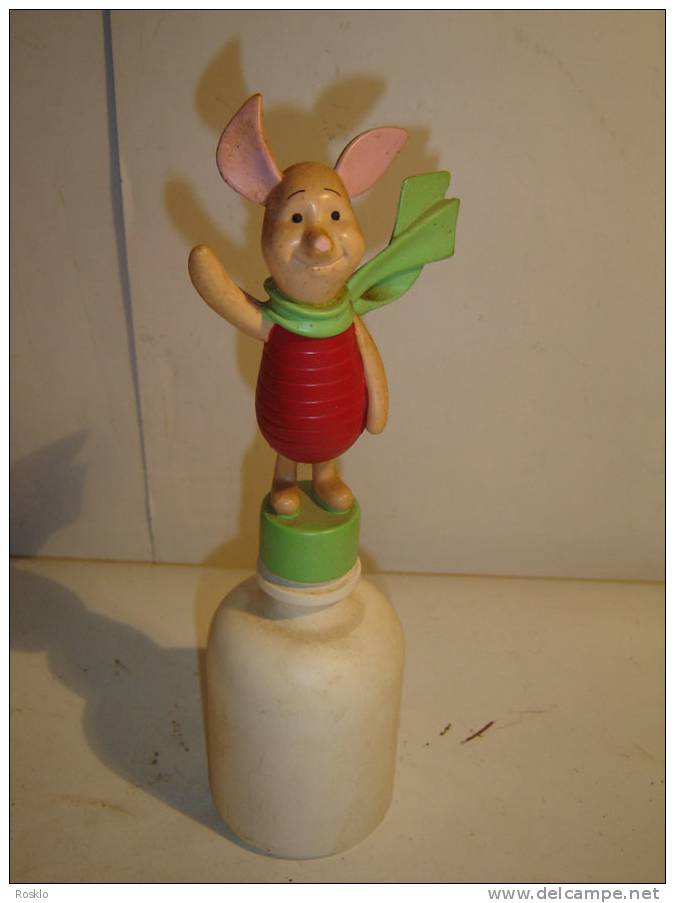 BAINS MOUSSANT / PIGLET PORCINNET AMI DE WINNIE L OURSON / PAS DE MARQUE 1995 ??   /  PARFAIT   ETAT - Disney