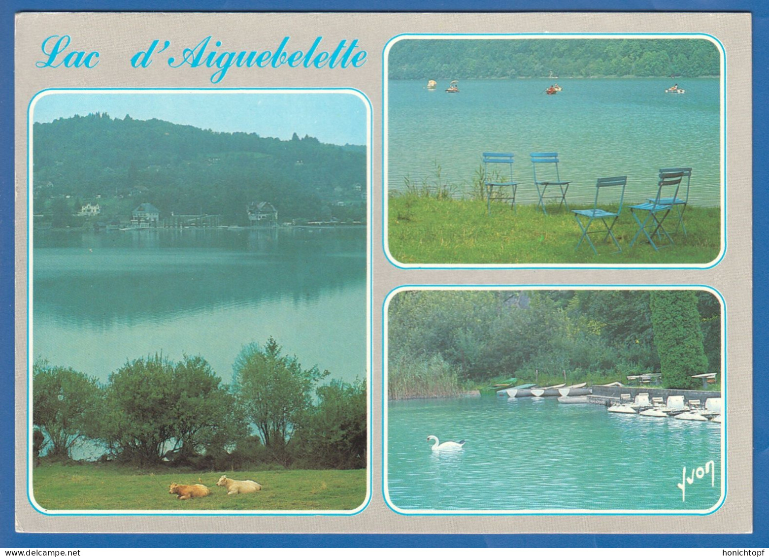 Frankreich; Aiguebelette; Lac; Multivue - Aiguebelle