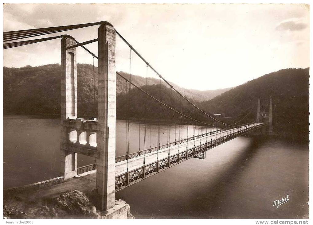 Gorges De La Dordogne Corrèze Cantal , Barrage De L'aigle , Pont Suspendu De St Projet , Ed De Marcillac La Croisille - Andere & Zonder Classificatie