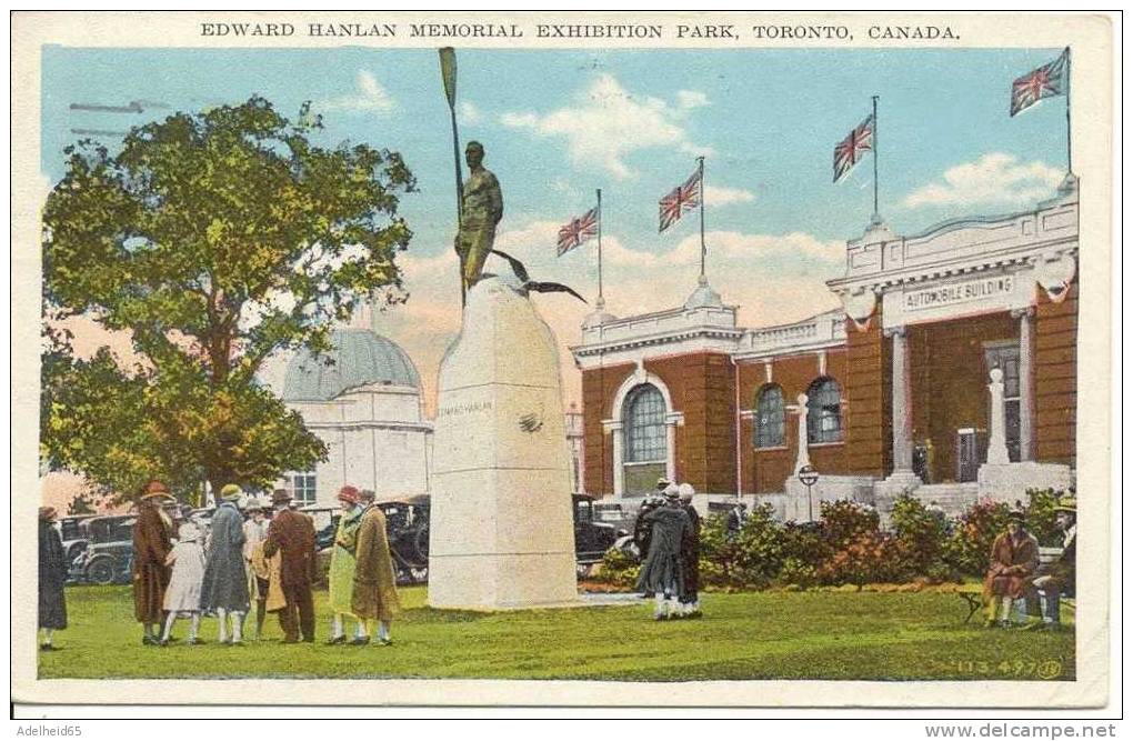 1930 Edward Hanlan Memorial Exhibition Park, Toronto - Toronto