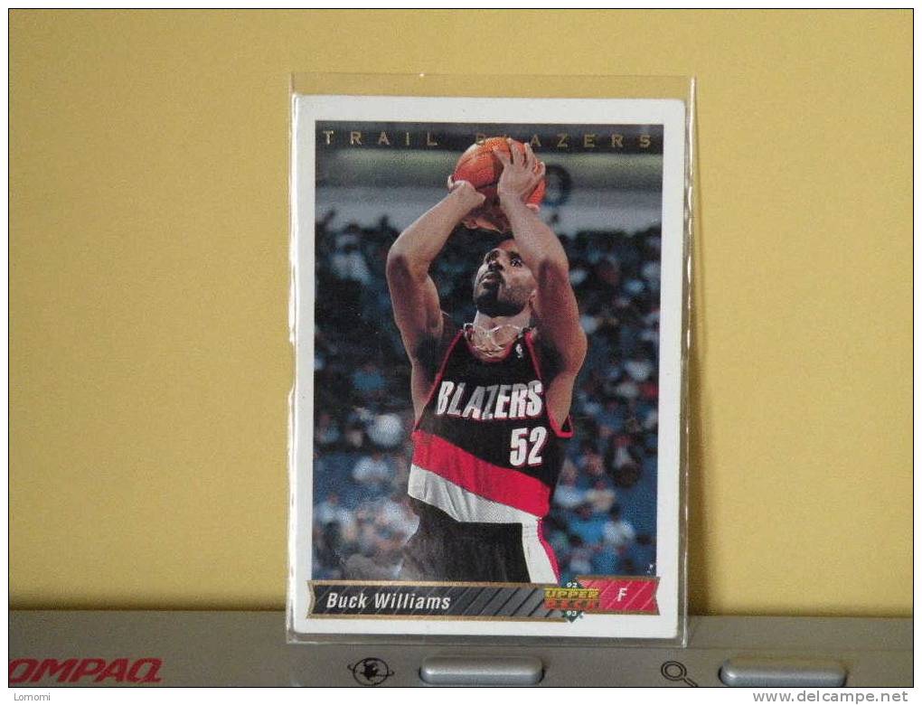 Carte  Basketball US 1992/93/94/95/96 -  Buck Williams - N° 233 - 2 Scan - Portland Trailblazers