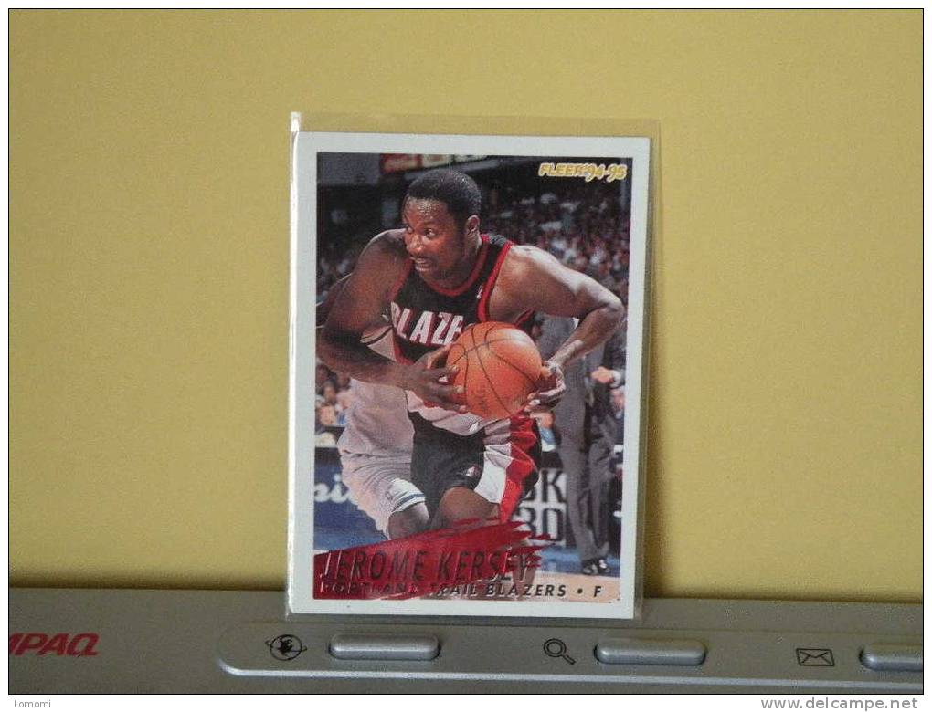 Carte  Basketball US 1992/93/94/95/96 -  Jerome Kersey - N° 190 - 2 Scan - Portland Trailblazers