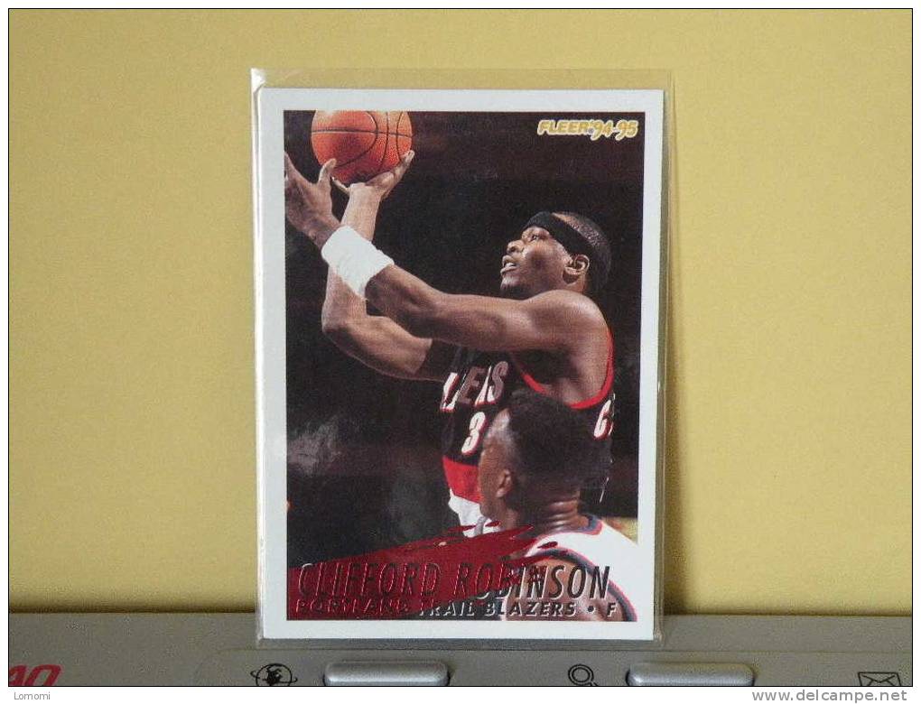 Carte  Basketball US 1992/93/94/95/96 -  Clifford Robinson- N° 194 - 2 Scan - Portland Trailblazers