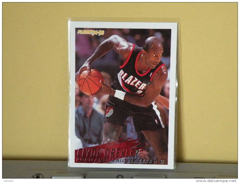 Carte  Basketball US 1992/93/94/95/96 -  Clyde Drexler - N° 188 - 2 Scan - Portland Trailblazers