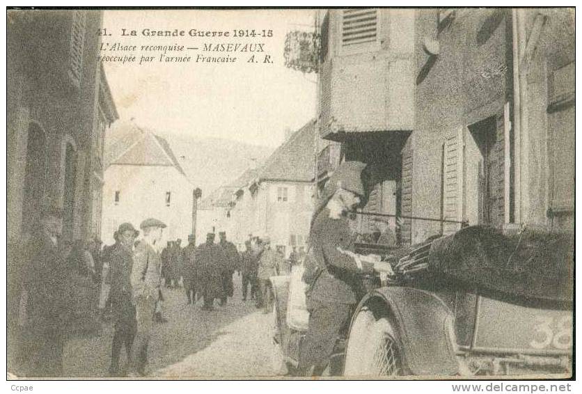 Masseveaux Réoccupée Par L'Armée Française. - Neuf Brisach