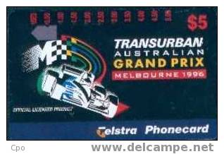 # AUSTRALIA 146 Transurban Australian Grand Prix Melbournne 96 5  Anritsu -sport,car,voiture,F1-  Tres Bon Etat - Australie