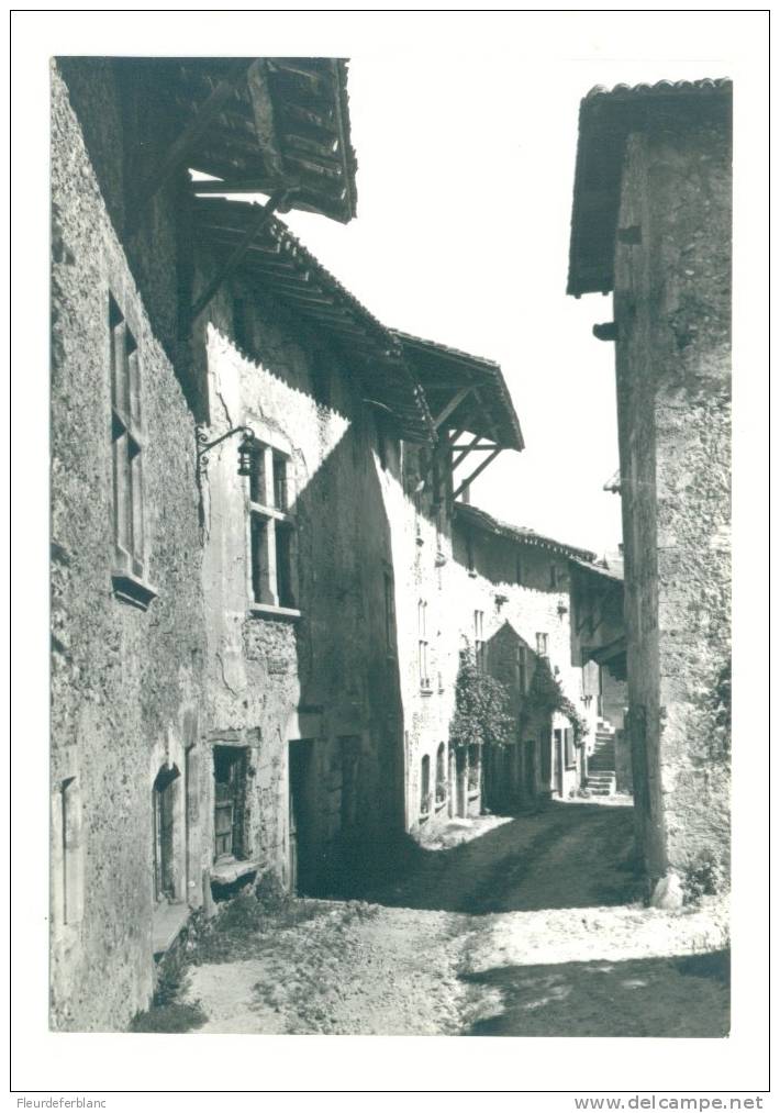 PEROUGES  (01) - CPSM - Rue Des Rondes Et Le Grenier A Sel - Seyssel