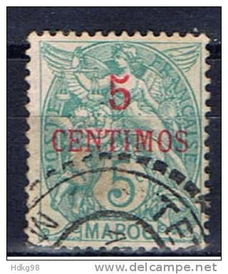 F+ Marokko 1902 Mi 11 - Usados