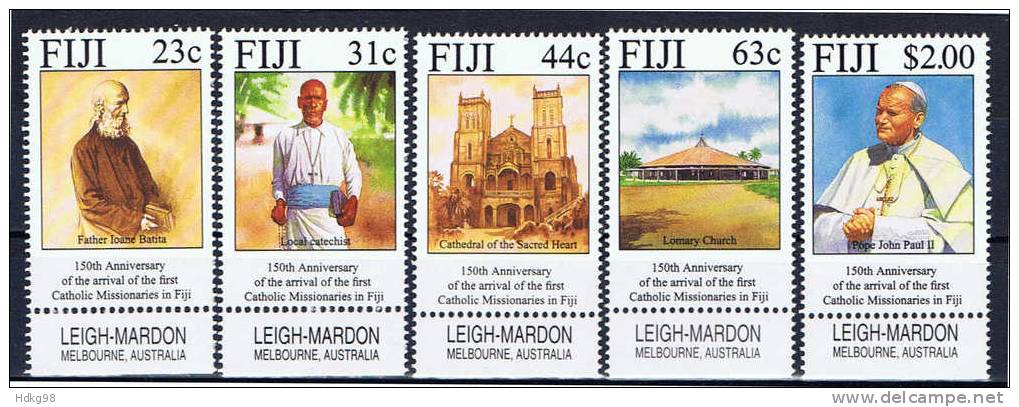 FJI+ 1994 Mi 716-19 721** Mnh - Fiji (1970-...)