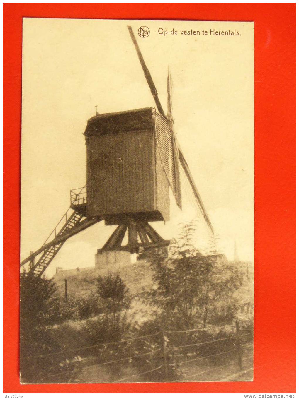 Op De Vesten Te Herentals - Molen - Nels - Herentals