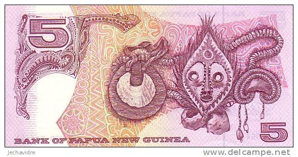 PAPOUASIE BOUVELLE-GUINEE    5 Kina  Non Daté (1992)  Pick 13c  Signature 9    ***** BILLET  NEUF ***** - Papouasie-Nouvelle-Guinée
