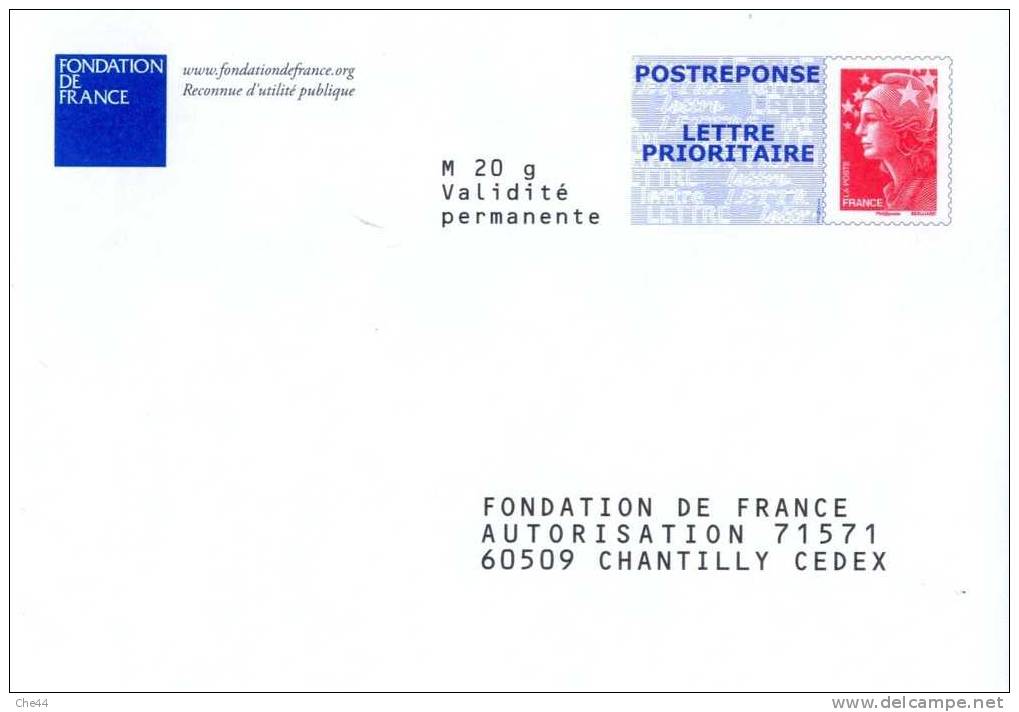 Fondation De France. (Voir Commentaire) - Prêts-à-poster:Answer/Beaujard