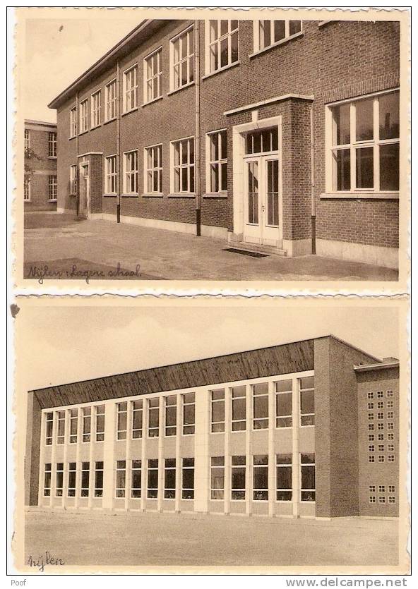 Nijlen : Lagere- En Meisjesschool -----2 Kaarten - Nijlen