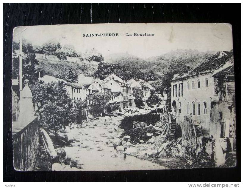 SAINT PIERRE - La Roxelane - +/- 1920 - Lot 135 - Saint-Pierre Und Miquelon