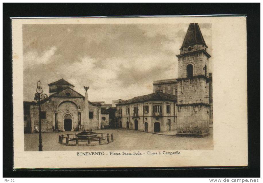 1915-BENEVENTO-PIAZZA SANTA SOFIA-FP - Benevento