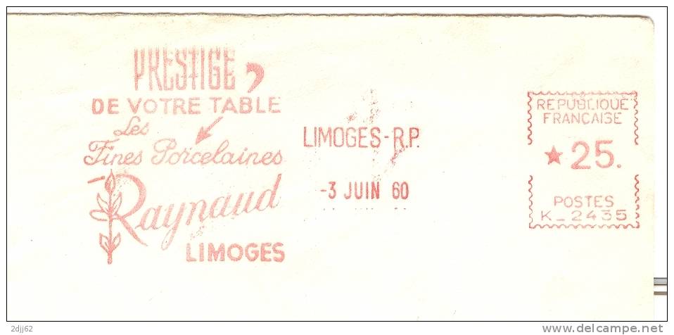 Prestige, Limoges, Raynaud - EMA Havas -  Enveloppe    (B1165) - Porselein