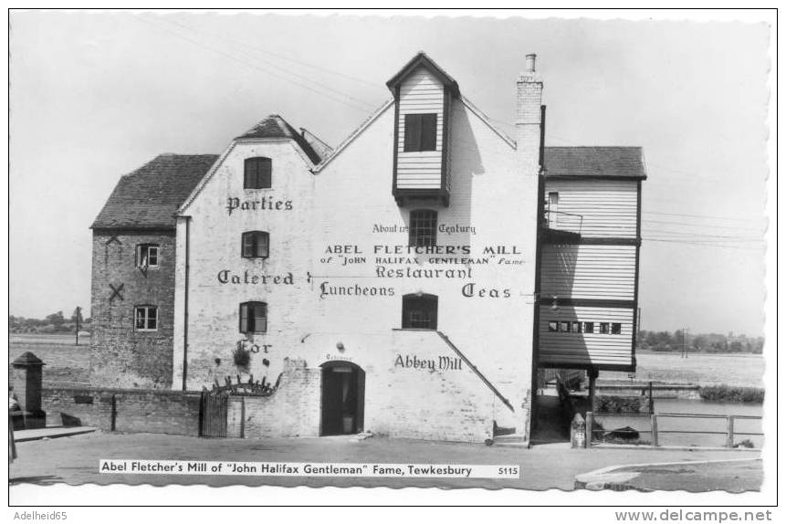 Restaurant Abel Fletcher's Mill Of John Halifax Gentleman Fame, Tewkesbury St Albans Real Photograph - Andere & Zonder Classificatie