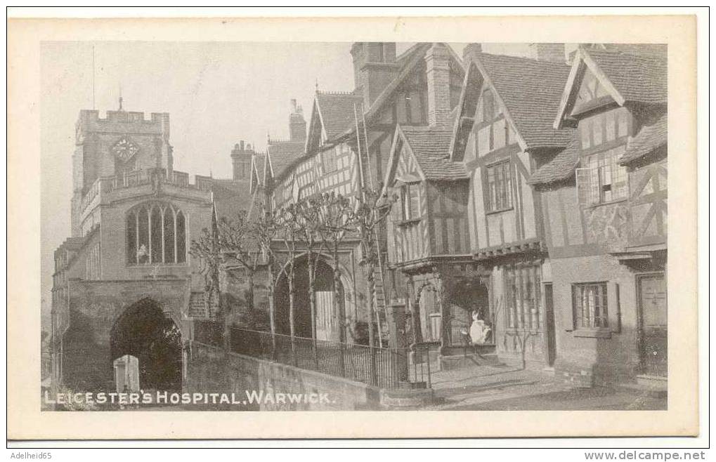 Pictorial Post Card Warwick Leicester's Hospital - Warwick