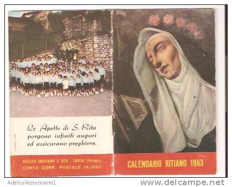 33554)calendario Ritiano 1963 - Tamaño Pequeño : 1961-70