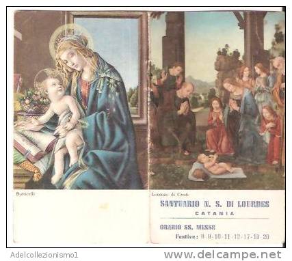 33555)calendario Santuario Di Lourdes 1968 - Tamaño Pequeño : 1961-70