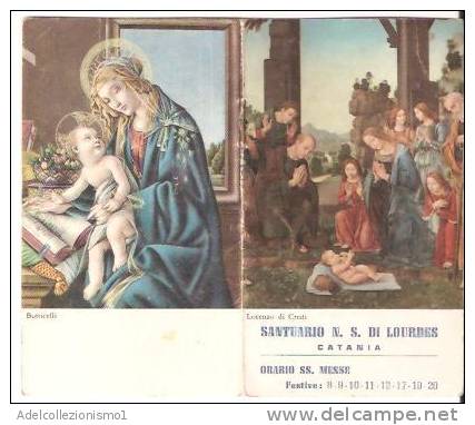 33555)calendario Santuario Di Lourdes 1968 - Petit Format : 1961-70