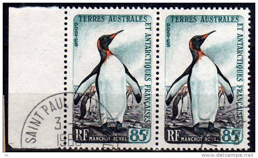 TAAF Paire Du N° 17 Oblitéré ° - Used Stamps