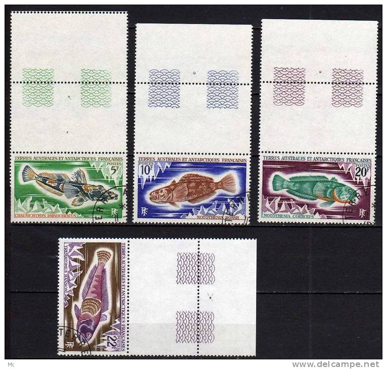 TAAF N° 34 / 38 Oblitérés ° - Used Stamps