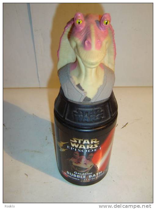 BAINS MOUSSANT / STAR WARS EPISODE 1 / JAR JAR BINKS / MINNETONKA 1999  / PARFAIT  ETAT - Episodio I