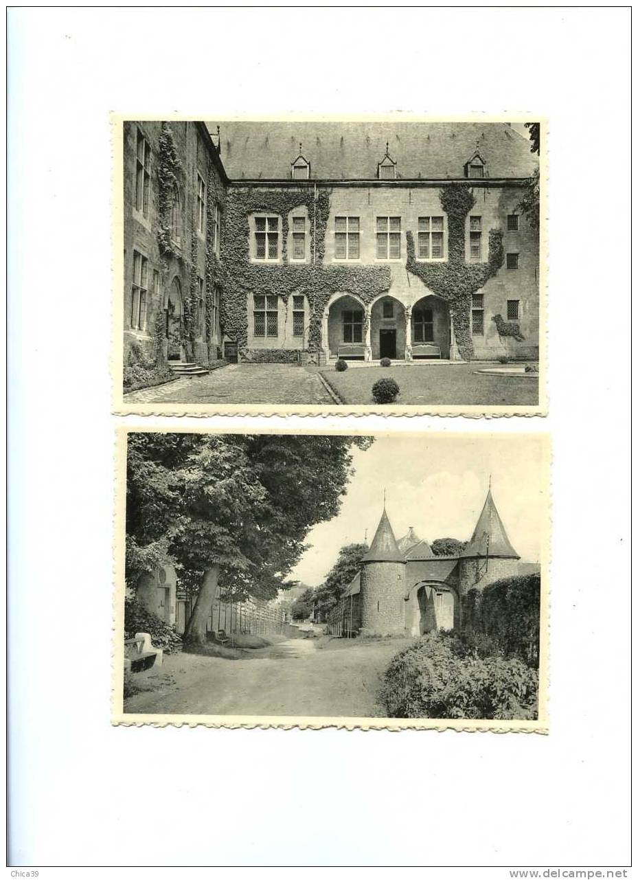 008651à 62  -  Château D'Ecaussines-Lalaing ( XIVe Siècle ) 12 Cartes Format 15 X 10,5 Cm. - Ecaussinnes