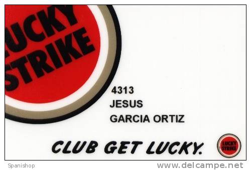 CARD MEMBER LUCKY STRIKE TOBACCO - Other & Unclassified