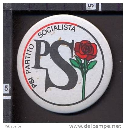 PIN'S SPILLA PARTITO SOCIALISTA PSI POLITICA GAROFANO - Amministrazioni