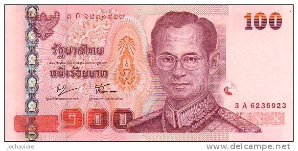 THAÏLANDE    100 Bath   Non Daté (1969-1978)  Pick 85a     ***** BILLET  NEUF ***** - Tailandia