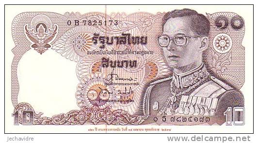 THAÏLANDE  10 Bath   Non Daté (1969-1978)   Pick 83a     ***** BILLET  NEUF ***** - Thailand