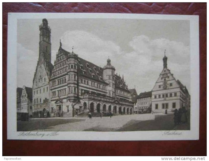 Rothenburg - Rathaus - Rothenburg O. D. Tauber