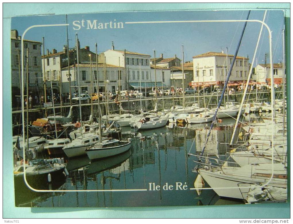 03-17-charente-maritime- Saint Martin  De Re-le Port Et Les Quais - Saint-Martin-de-Ré