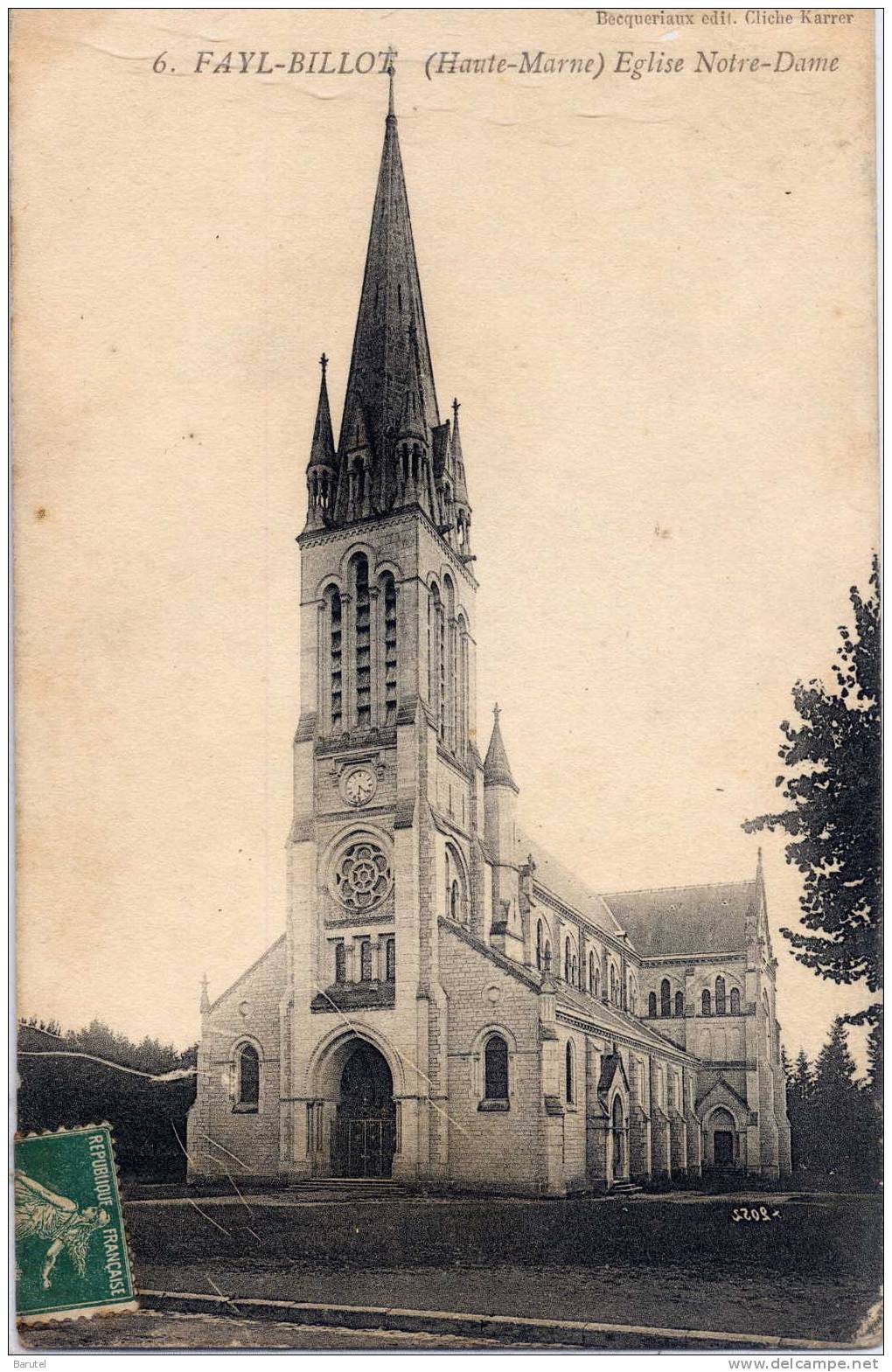 FAYL BILLOT - Eglise Notre-Dame - Fayl-Billot