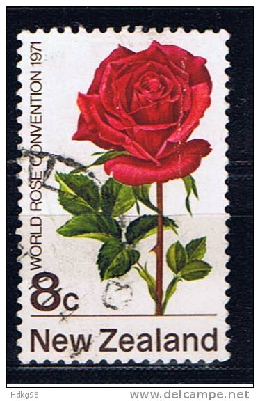 NZ Neuseeland 1971 Mi 570 Rose - Other & Unclassified