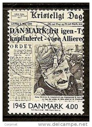 DENMARK  - Le 20e Siecle (III) - Liberation Du Danemark - Yvert # 1258 - VF USED - Usati