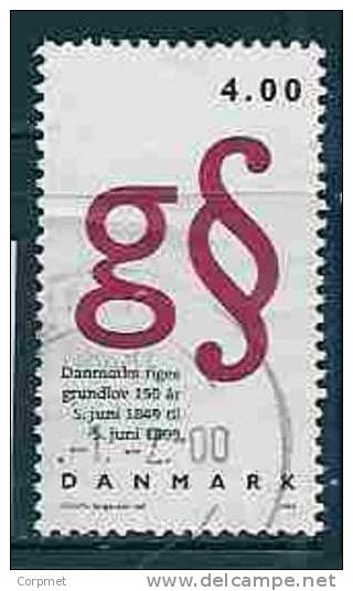 DENMARK - ANNIV De La CONSTITUTION - Yvert # 1217 - VF USED - Usati