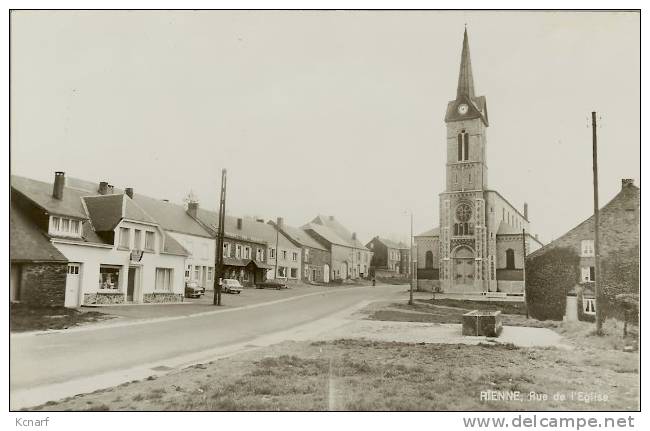 CP De RIENNE " Rue De L'église " . - Gedinne