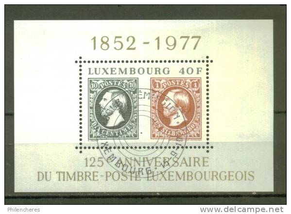 LUXEMBOURG BLOC N° 10 ** Obl. - Blocks & Sheetlets & Panes