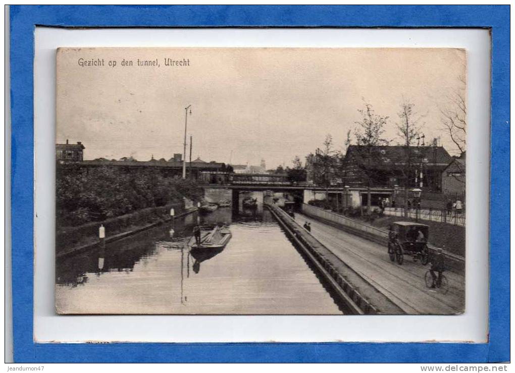 UTRECHT. - . GEZICHT OP DEN TUNNEL - Utrecht