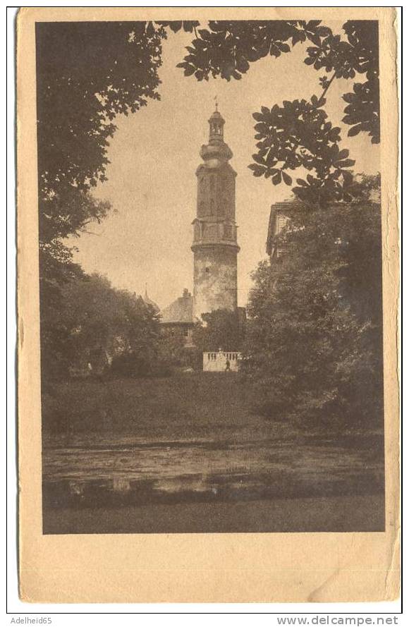 Weimar Um 1910 Schloss Von Der Ilm Gesehen - Weimar