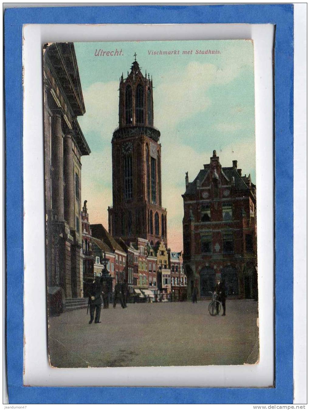 UTRECHT. - . VISCHMARKT MET STADHUIS - Utrecht