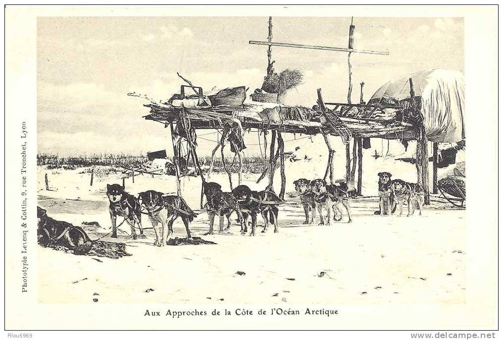 RARE CARTE POSTALE    ALASKA MISSION DE MARY'S  IGLOO   1920   AUX APPROCHES DE LA COTE ARCTIQUE - Andere & Zonder Classificatie